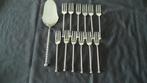 verzilverd bestek. o.a. vorkjes, lepeltjes, Ophalen of Verzenden, Zo goed als nieuw, Overige materialen, Los bestek