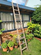 Vintage houten ladder, Doe-het-zelf en Verbouw, Ladders en Trappen, Ophalen, Gebruikt, 2 tot 4 meter