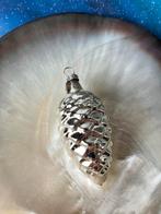 Oude glazen kerstbal: dennenappel, Gebruikt, Ophalen of Verzenden, Nvt, Nvt