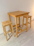 Ikea Bosse Bartafel met 2 barkrukken, Huis en Inrichting, Ophalen, Gebruikt