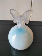 Parfumflesje art deco vlinder, Antiek en Kunst, Antiek | Glas en Kristal, Ophalen of Verzenden