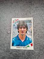 Panini sticker WK 86 Mexico. Speler Paolo Rossi Italië., Verzenden, Zo goed als nieuw, Sticker