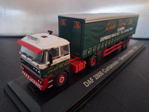 DAF 2800 C/Side Eddie Stobart Schaal 1:76, Hobby en Vrije tijd, Modelauto's | Overige schalen, Nieuw, Bus of Vrachtwagen, Ophalen of Verzenden