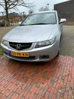 Honda Accord 2.0 I Sedan Comfort AUT 2004 Grijs AUTOMATIC, Auto's, Origineel Nederlands, Te koop, Zilver of Grijs, 5 stoelen