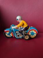 Blikken motorrijder met zijspan, Ophalen of Verzenden