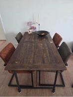 MOET WEG, Riviéra Maison tafel, Ophalen, Gebruikt, Industrieel stijle, 4 tot 6 stoelen
