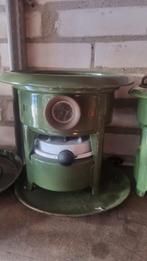 Petroleumstel Emaille Nieuw Lont met Onderplaat, Ophalen of Verzenden