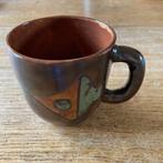 Vintage Henk Potters keramiek aardewerk mok beker vis vissen, Ophalen of Verzenden