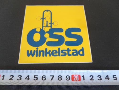 sticker oss winkelstad, Verzamelen, Stickers, Zo goed als nieuw, Bedrijf of Vereniging, Ophalen