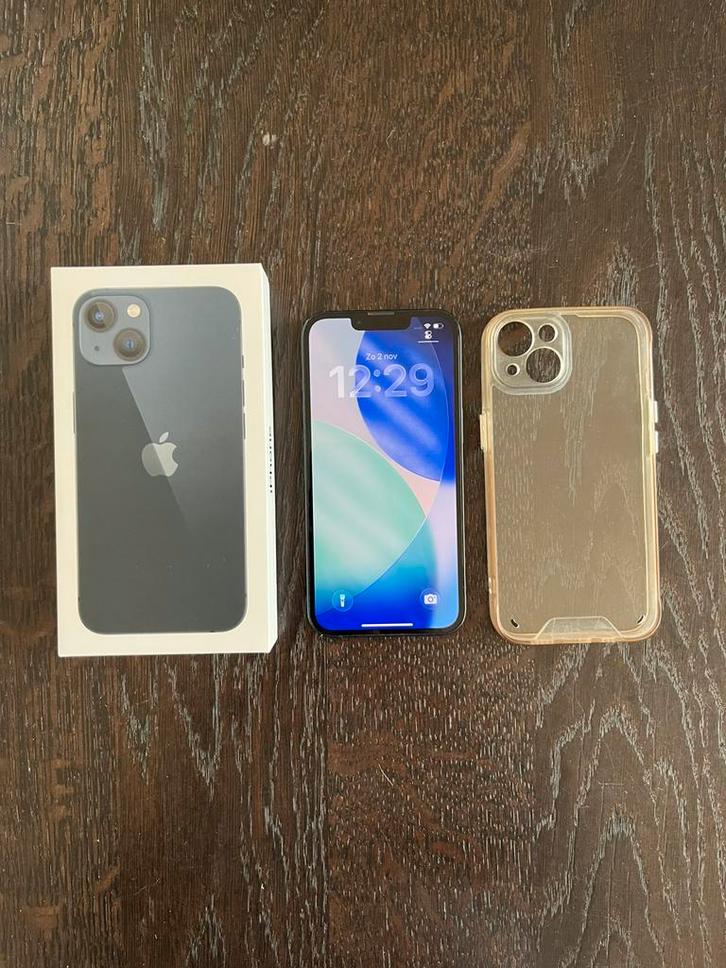 Apple iPhone 13 | Krasvrij, Telecommunicatie, Mobiele telefoons | Apple iPhone, Zo goed als nieuw, 128 GB, Zonder abonnement, Zonder simlock