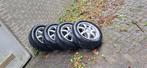 Subaru banden op AluTec velg 5x100, Auto-onderdelen, Banden en Velgen, Ophalen, Gebruikt, Banden en Velgen, Personenwagen