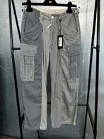 €1195 jeans spijker 26 r13  cropped cargo, Kort, Blauw, Ophalen of Verzenden, Zo goed als nieuw