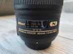Nikon AF-S Micro Nikkor 60mm 1:2.8G ED Lens, Audio, Tv en Foto, Fotografie | Lenzen en Objectieven, Ophalen of Verzenden, Gebruikt