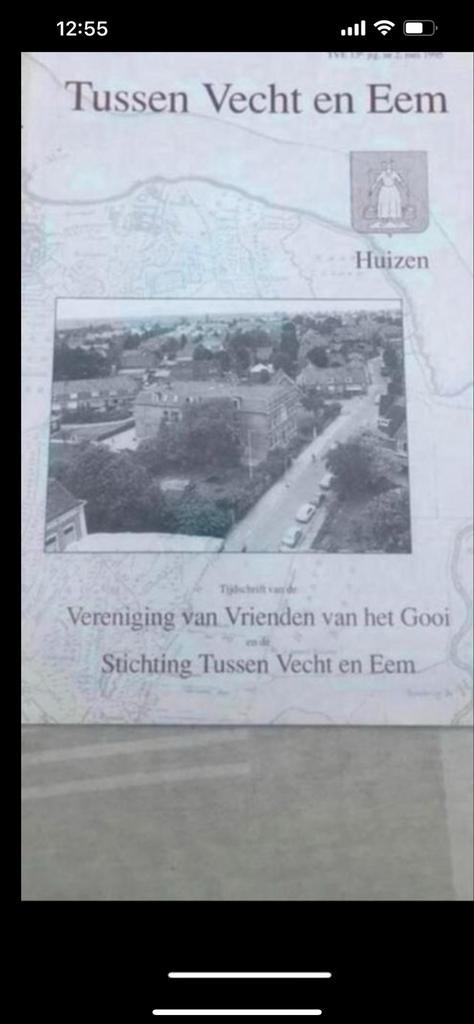 Tussen Vecht en Eem - Huizen 1995, Boeken, Streekboeken en Streekromans, Gelezen, Utrecht, Ophalen of Verzenden