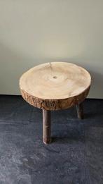 Klein bijzettafeltje, Ophalen, Minder dan 55 cm, Gebruikt, Rond