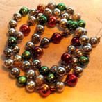 Antieke kralen ketting glas grote kraal., Ophalen of Verzenden, Gebruikt