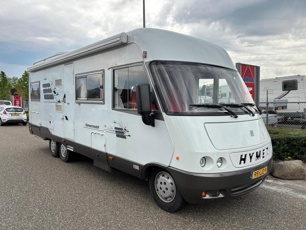 Fiat 230 Hymermobil | Integraal | Achteruitrijcamera | Trekh, Integraal, Tot en met 2, Bedrijf, Omvormer