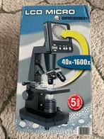 Bresser LCD Microscoop - 40x-1600x, Audio, Tv en Foto, Optische apparatuur | Microscopen, Ophalen of Verzenden, Zo goed als nieuw