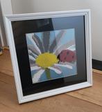 Diamond painting in lijst. Lieveheersbeestje op bloem., Hobby en Vrije tijd, Knutselen, Ophalen, Zo goed als nieuw