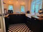 MOET SNEL WEG Complete IKEA keuken Bosch oven + Atag fornuis, Huis en Inrichting, Ophalen, Gebruikt, U-keuken, Zwart