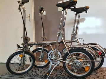 2x Di basi  RVS Vouwfietsen beschikbaar voor biedingen