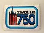 Sticker 10: Zwolle 750 jaar, Sassenpoort, Ophalen, Zo goed als nieuw