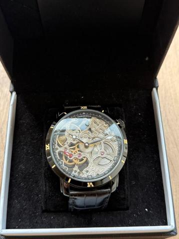 theorema zwarte skelet horloge beschikbaar voor biedingen