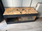 Terrarium Tilburg bak conpleet met licht en warmtelampen, Ophalen of Verzenden, Terrarium of Paludarium