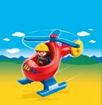 Playmobil 1.2.3 Brandweerhelikopter - 6789 brandweer heli, Ophalen of Verzenden, Zo goed als nieuw