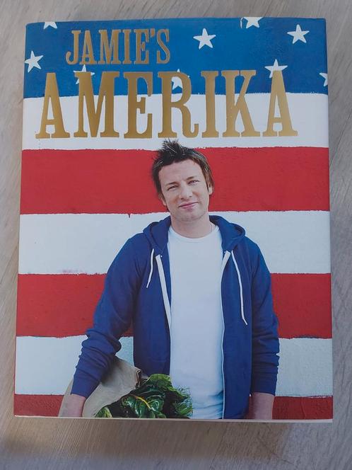 Jamie Oliver - Jamie's Amerika, Boeken, Kookboeken, Zo goed als nieuw, Europa, Ophalen of Verzenden