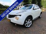 Nissan Juke 1.6 Acenta Ecc Cruisecontrol Navigatie Achteruit, Auto's, Euro 5, 4 cilinders, Wit, Bedrijf