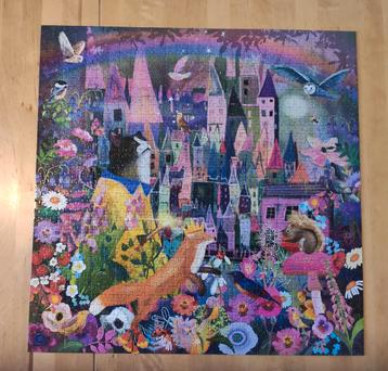 Eeboo Puzzel Cat and the Castle - 1000 Stukjes beschikbaar voor biedingen
