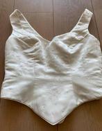 Top s nieuwstaat corset, Wit, Ophalen of Verzenden, Zo goed als nieuw, Maat 36 (S)