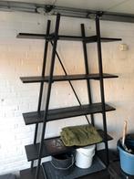 Stellingkast hout/metaal, Huis en Inrichting, Kasten | Overige, Ophalen, Gebruikt