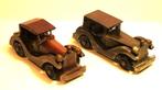 houten oldtimer autotjes 10 cm, Ophalen of Verzenden, Zo goed als nieuw