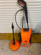 Black & Decker Hogedrukreiniger met Terrasborstel, Tuin en Terras, Ophalen, Gebruikt, Elektrisch, Met regelbare waterdruk