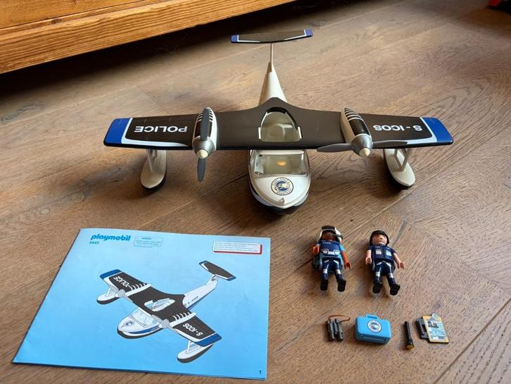 Politie watervliegtuig van Playmobil(#3230)., Kinderen en Baby's, Speelgoed | Playmobil, Zo goed als nieuw, Complete set, Ophalen
