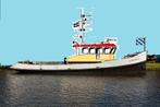 Sleepboot, sleper, opduwer, duwboot, ex werkschip, Watersport en Boten, Motorboten en Motorjachten, Ophalen, Gebruikt, Staal, Diesel