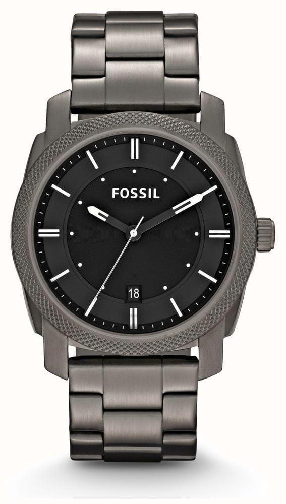 Fossil Machine FS4774 Heren Horloge, Sieraden, Tassen en Uiterlijk, Horloges | Heren, Polshorloge, Staal, Staal, Ophalen of Verzenden