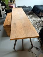 Industrieel RAW Design Bankje - Plantenbank, Huis en Inrichting, Ophalen of Verzenden, Rechthoekig, Minder dan 50 cm, Industrial