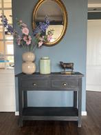 Sidetable (stoer en sober), Huis en Inrichting, Ophalen, Gebruikt, 100 tot 150 cm, Stoer sober
