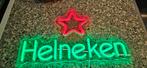 Mooie Heineken neon 35 cm, Verzenden, Zo goed als nieuw, Reclamebord, Plaat of Schild, Heineken