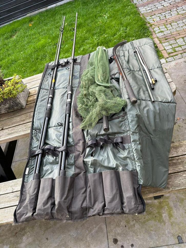 Karperset, Watersport en Boten, Hengelsport | Karpervissen, Gebruikt, Complete set, Ophalen