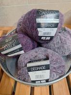 5 bollen garzato fleece lana grossa, Ophalen of Verzenden, Nieuw, Breien of Haken, Wol of Garen
