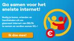 Delta internet glasvezel abonnement met €25 cashback, Computers en Software, Overige Computers en Software, Nieuw, Ophalen