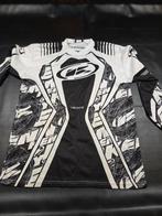Motor Sportshirt - XL - Zwart/Wit, Motoren, Ophalen of Verzenden