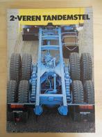 Scania 6x4 Tandemstel Brochure 1975 – LT 145 LT 111 Torpedo, Ophalen, Zo goed als nieuw, Overige merken, Scania