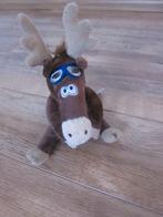 Ferrero Kinder zacht bruin pluche handpop rendier knuffel, Kinderen en Baby's, Ophalen of Verzenden, Nieuw, Paard