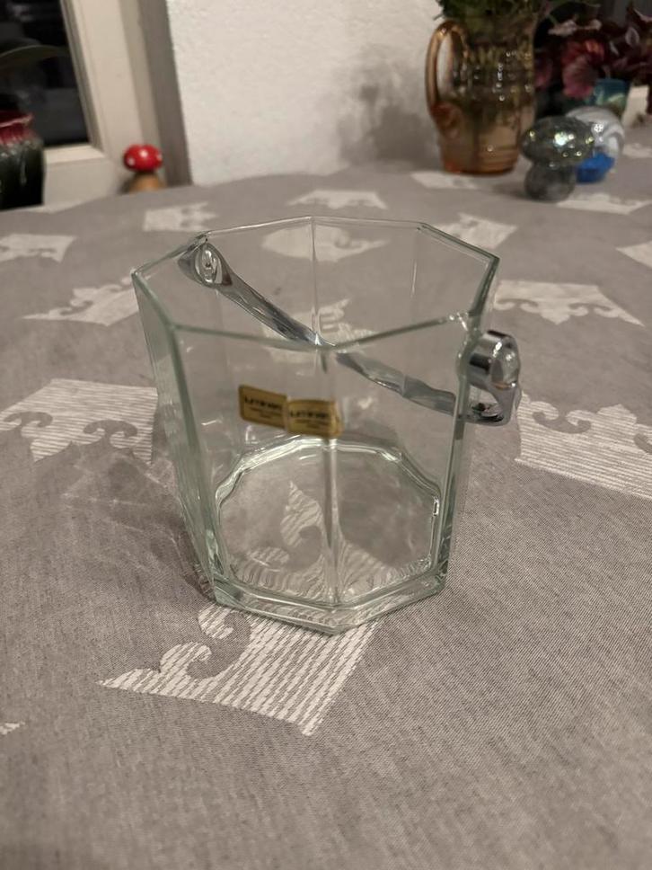 Luminarc octime ijsemmer vintage jaren 80, Antiek en Kunst, Antiek | Glas en Kristal, Ophalen of Verzenden