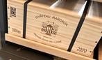 Chateau Margaux 2020 3 Flessen in houten kist 100 Parker, Ophalen, Frankrijk, Nieuw, Rode wijn